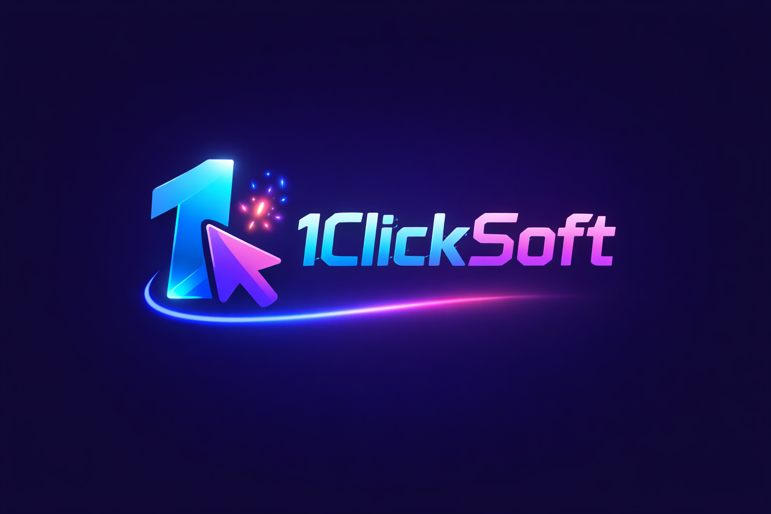 1ClickSoft Logo