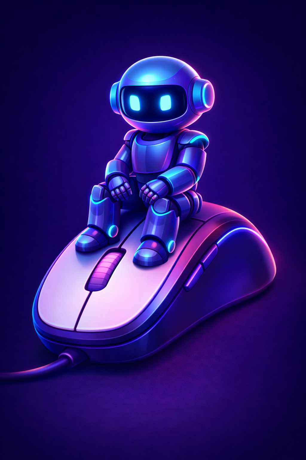 1ClickSoft Robot Mascot